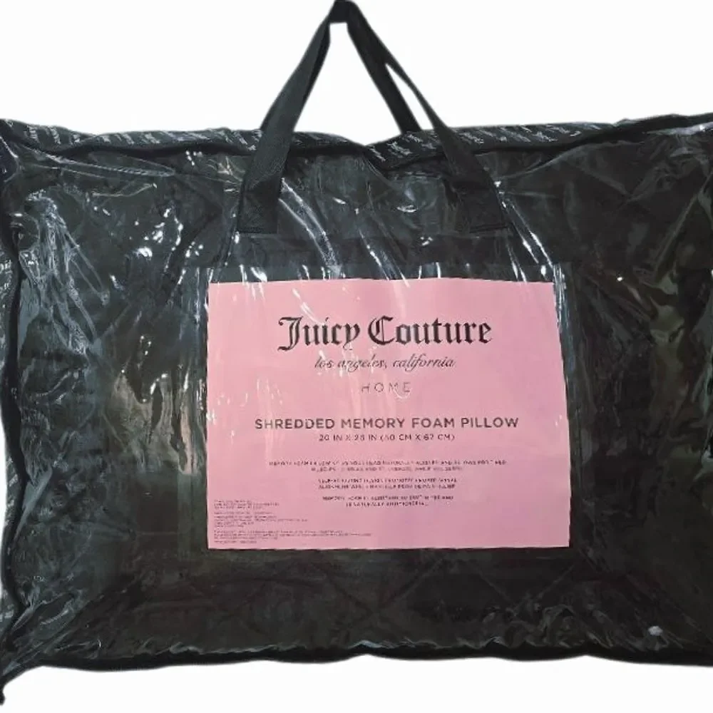 Juicy Couture Home Shredded Memory Foam Pillow‎